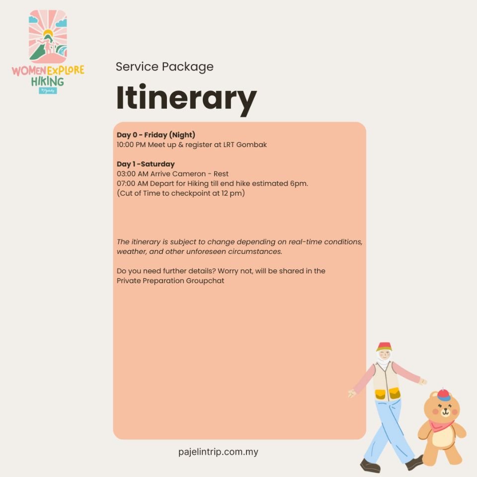 06 June 2026 Bukit Kutu, KKB Selangor Intermediate Women Explore Hiking