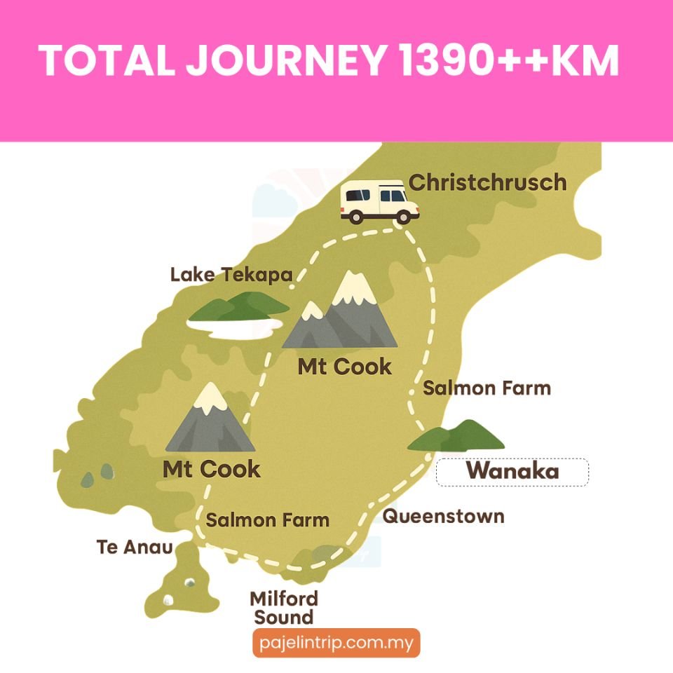 New Zealand Campervan Roadtrip 10 Days 9 Nights (Adventure-Style)