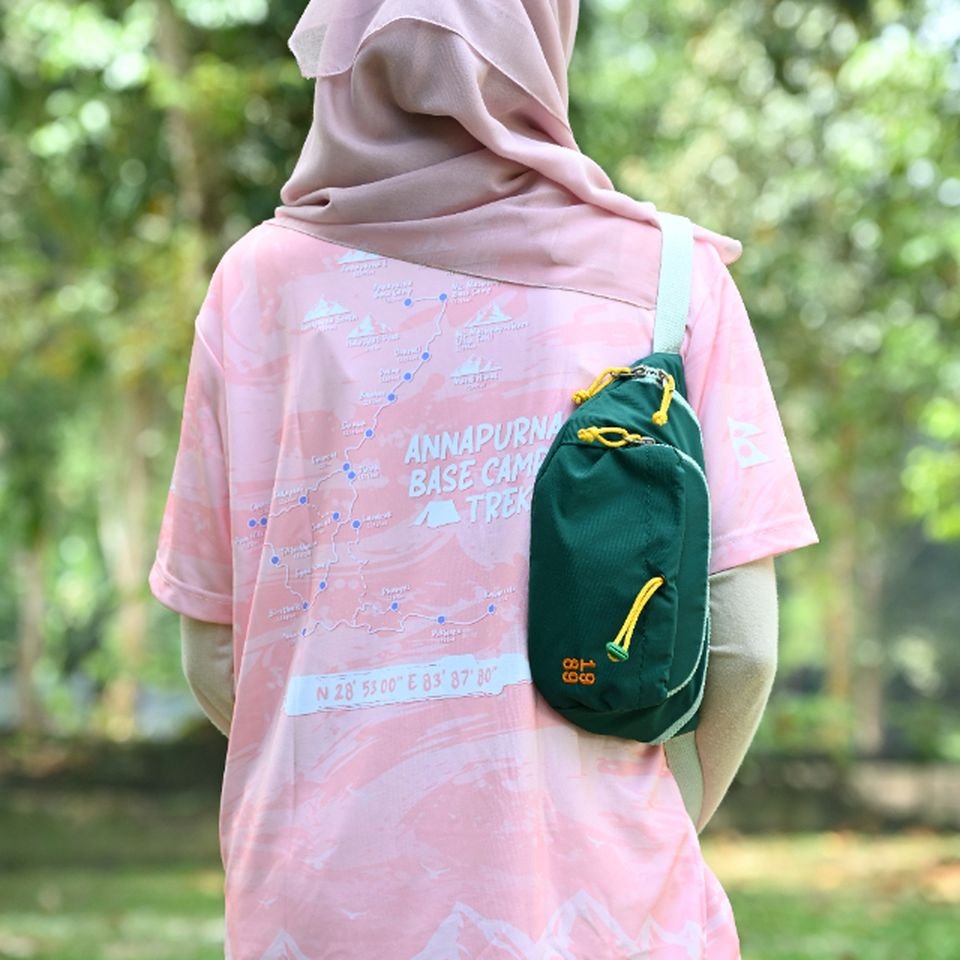 (Merchandise) Ready Stock: Annapurna Basecamp, Nepal Mountain Series (Short Sleeve)