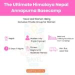WOMEN HIKING+TRAVEL NEPAL (Annapurna Basecamp) 12 days 11 Nights