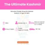 WOMENTRIP : Kashmir, Taj Mahal & Delhi 8 Days 6 Nights