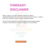 WOMEN 1 MONTH 1 HIKE CLUB POLICIES