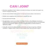 WOMEN 1 MONTH 1 HIKE CLUB POLICIES