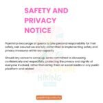 WOMEN 1 MONTH 1 HIKE CLUB POLICIES