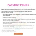 WOMEN 1 MONTH 1 HIKE CLUB POLICIES